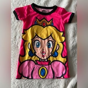 Princess Peach dress xxs youth  NEVER WORN